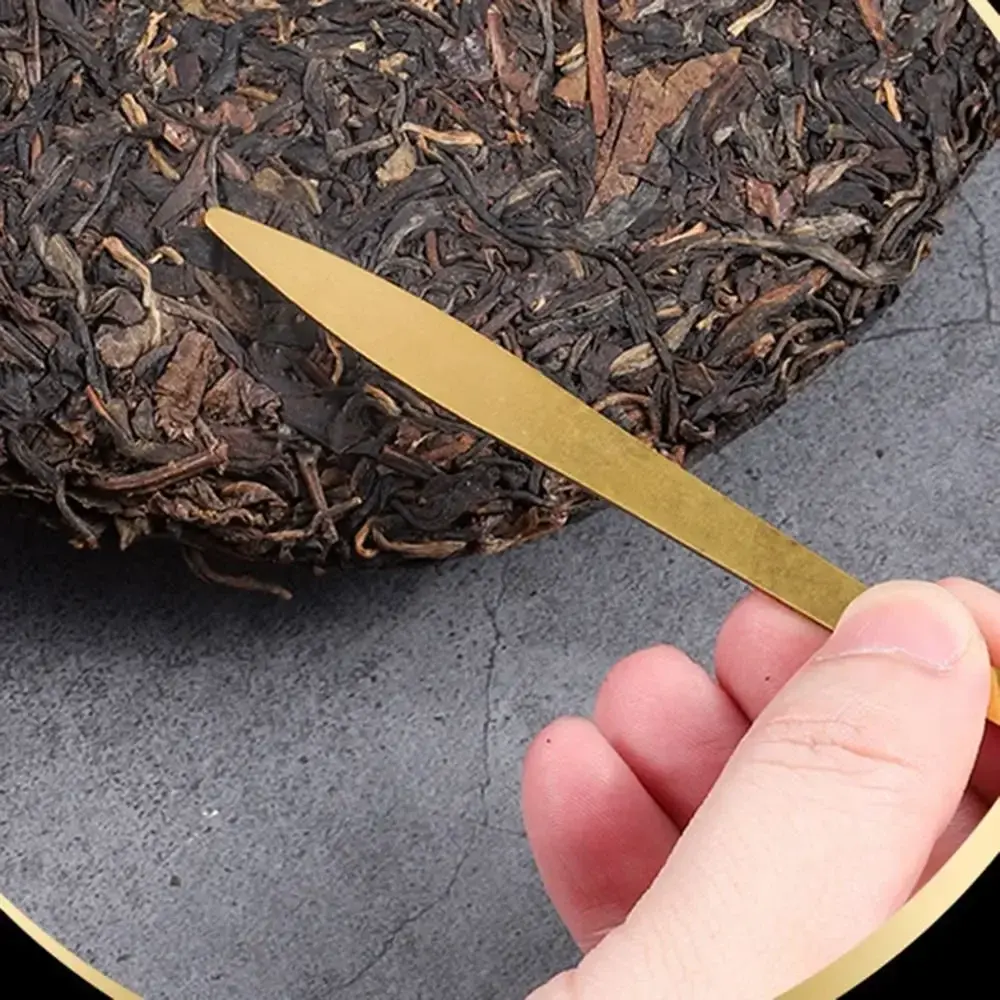 New Stainless Steel Tea Sticks Japanese Traditional Matcha Spoon Leaf Spatula Tea Ceremony