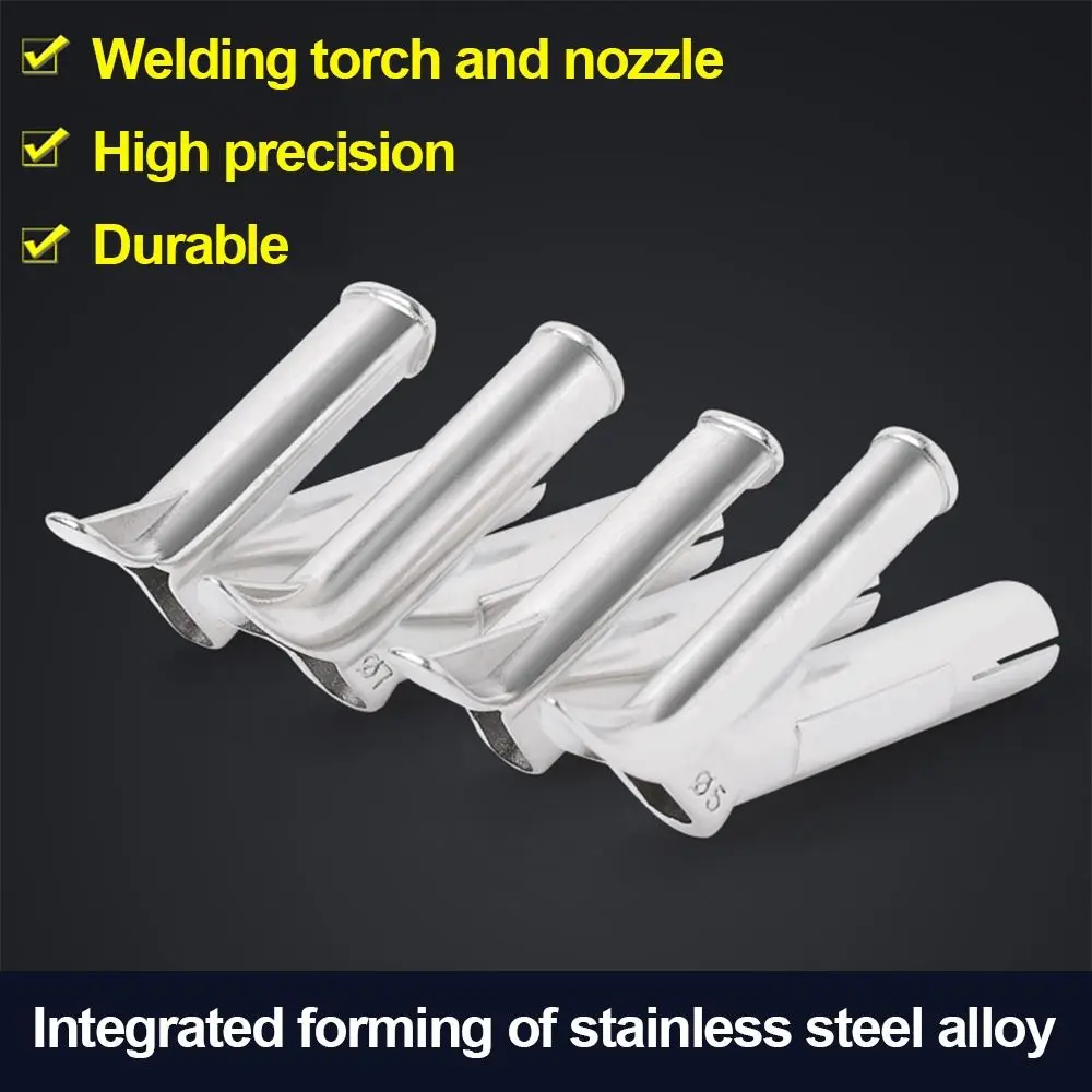 New 5mm Welding Nozzles 8mm Triangle Triangle Speed Nozzle Round Alloy Power tool accessories Hot Air Blower