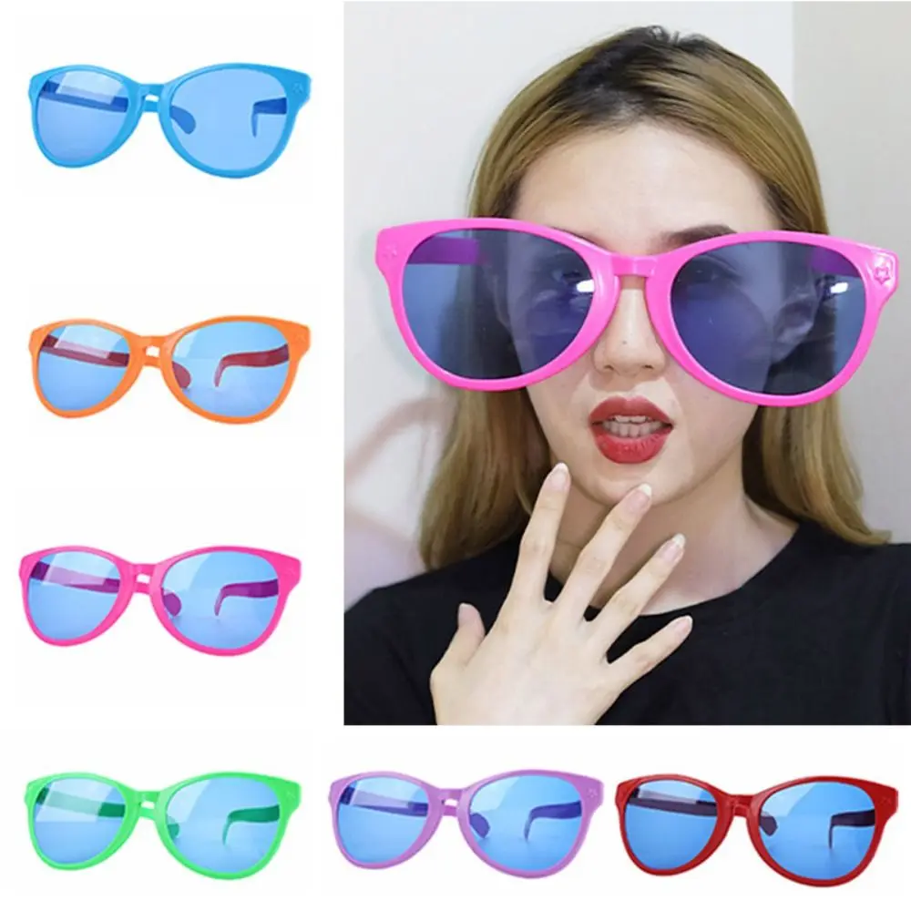 Fashion Party Decoration Supplies Large Frame Party Props Square Glasses Glow Glasses Big Glasses Shades