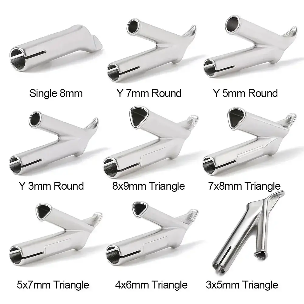 New 5mm Welding Nozzles 8mm Triangle Triangle Speed Nozzle Round Alloy Power tool accessories Hot Air Blower