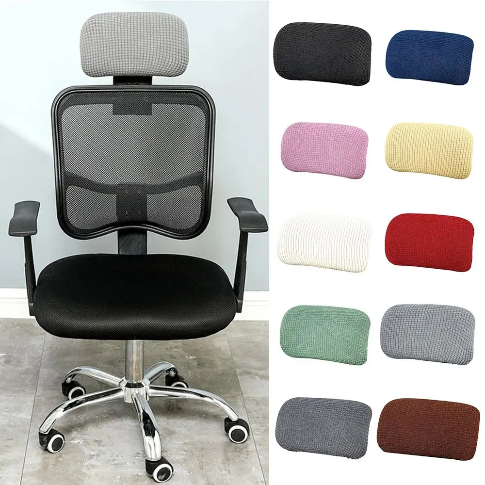 Waterproof Gaming Esports Chair Head Pillowcase Dust-proof Comfortable Boss Chair Head Covers Stain-proof Household