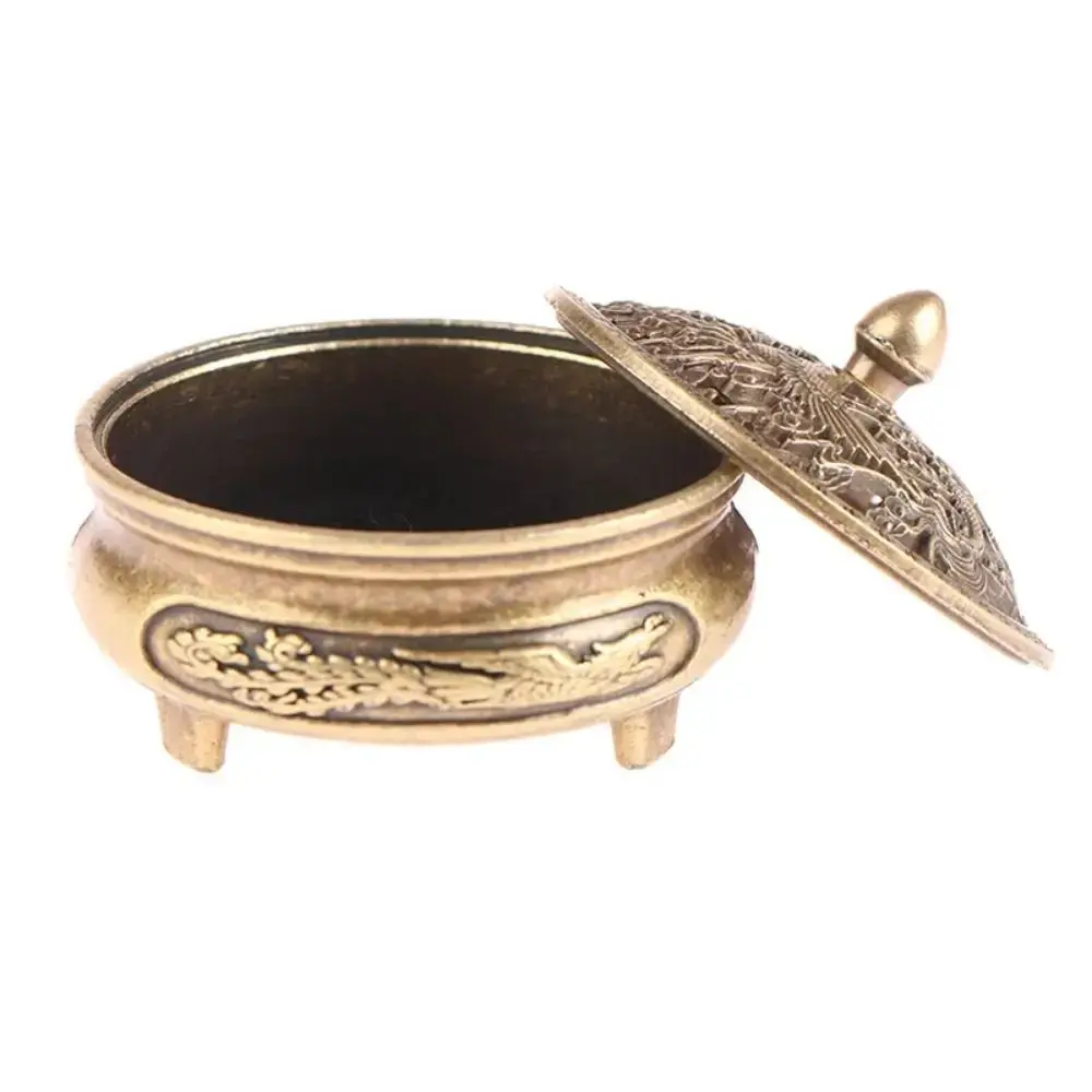 1Pcs Alloy Incense Stick Burner House Furnishings Sandalwood Buddhist Utensils Unique Home Office Decoration