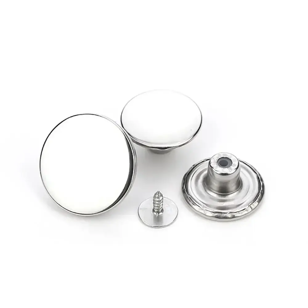 10Pcs/pack With Screwdriver Jeans Buttons Clothing Pants Nail Free Waist Extenders Button Sewing Accessories 17mm Waist Buckle