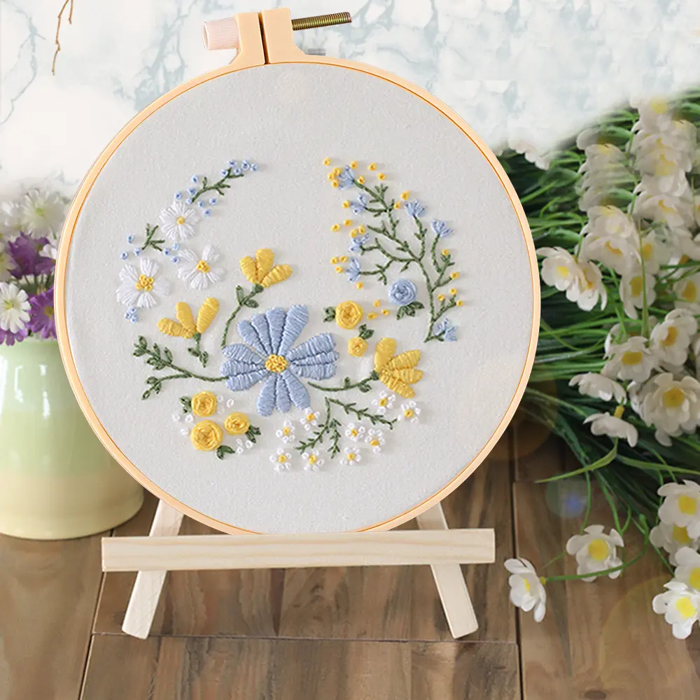 7-32cm Adjustable Frame Embroidery Hoop Ring DIY Needlecraft Cross Stitch Plastic Embroidery Hoop Rings Needle Craft Tool