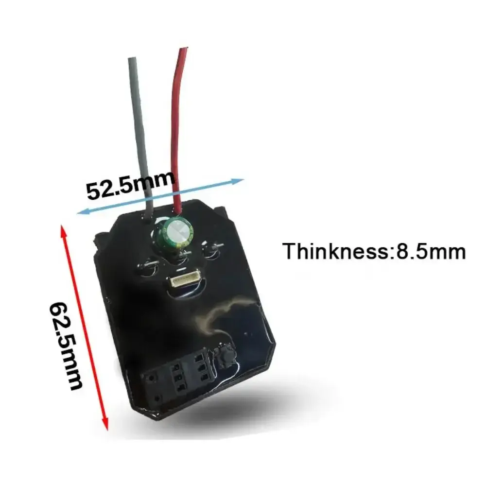 50A Electric Wrench Controller Board Brushless Lithium Aluminum Shell Speed Switch Power Tool Circuit Board
