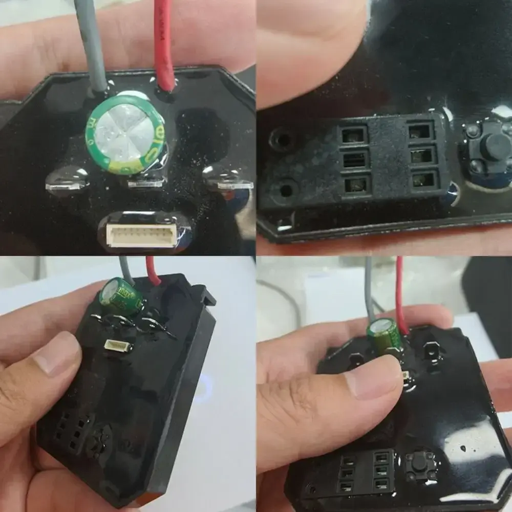 50A Electric Wrench Controller Board Brushless Lithium Aluminum Shell Speed Switch Power Tool Circuit Board