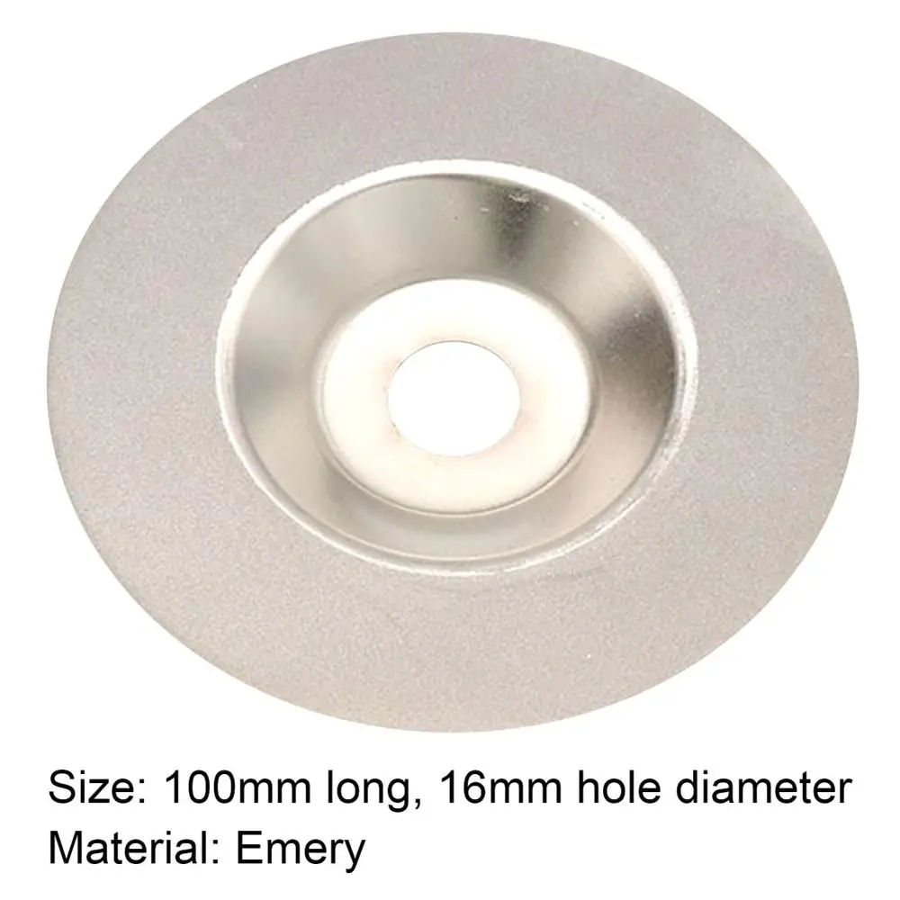 Diamond Grinding Wheel 10cm/3.94" Bowl Shaped Angle Grinder Sharpening Disc 400/600/800/1000Grits Saw Blade Abrasive Tools