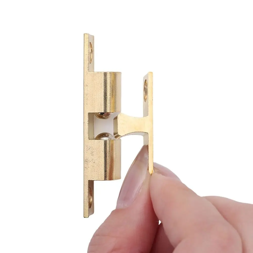 1Pcs Double Spring Steel Ball Bead Lock 40/50/60/70mm Damper Buffer Door Bumper Brass Copper Door Catch Hardware Fittings