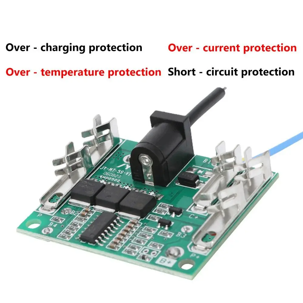 Plastic Battery Plastic Case DIY for 18650 Makita Nylon Shell Circuit Board Black Battery Board CaseElectric Drill Case