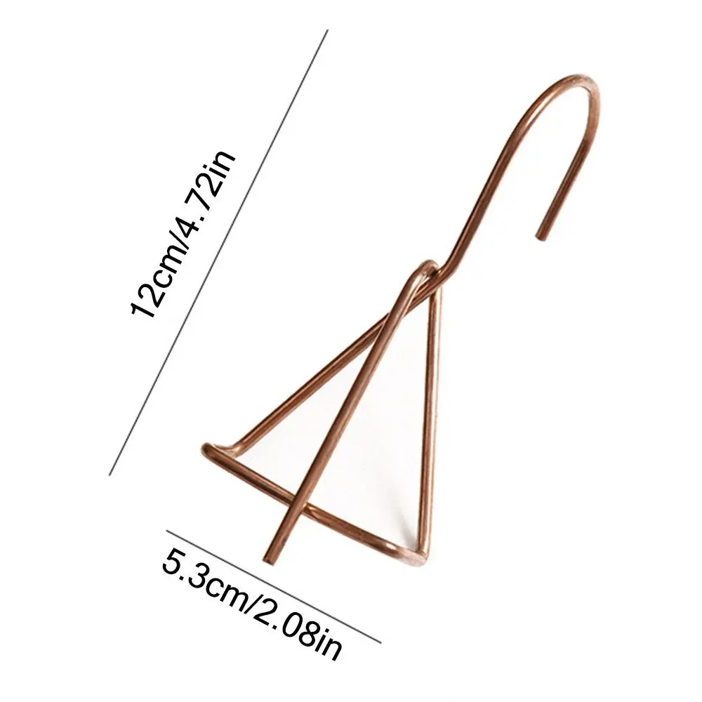 Garden Supplies Pot Hanger Hook Easy to Use Stainless steel Wall Clay Pot Pendant Flower Rack Durable Save Space Hanging Shelf