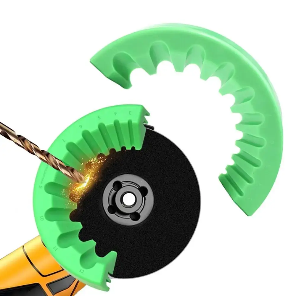 10in1 Multifunctional Drill Grinder Support Convenient Quick Drill Bit Grinding Tool ABS Easy to Use Power Drill Bit Sharpener