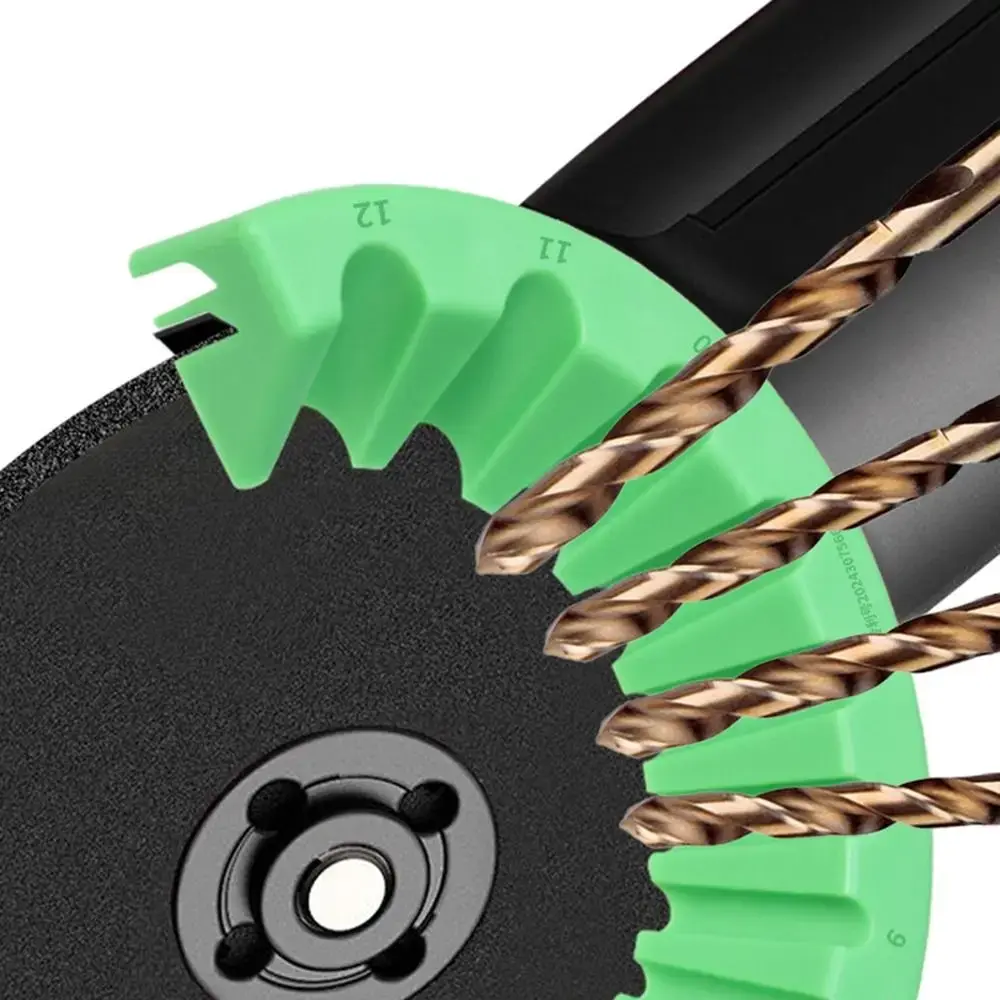 10in1 Multifunctional Drill Grinder Support Convenient Quick Drill Bit Grinding Tool ABS Easy to Use Power Drill Bit Sharpener