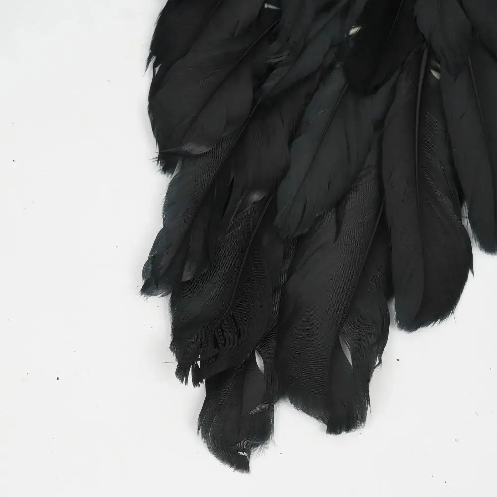 New White Feather Wings Black Handmade Cosplay Little Wings Party Props Angel Wings Christmas