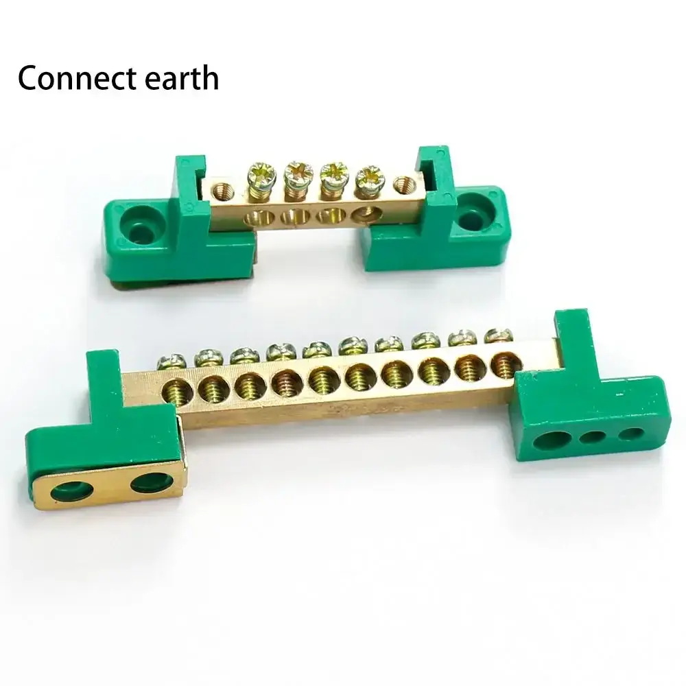 Wiring Terminal Copper Terminal Blocks Copper Screw Terminal Block Copper Bar Connection Terminal Distribution Box Connection