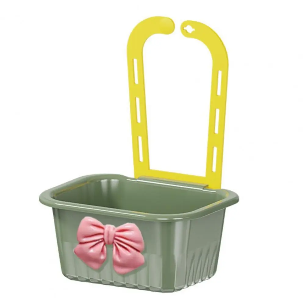 Adjustable Sink Filter Hanging Basket Large Capacity Dual-purpose Sink Hanging Strainer Drain Basket Quick-drying