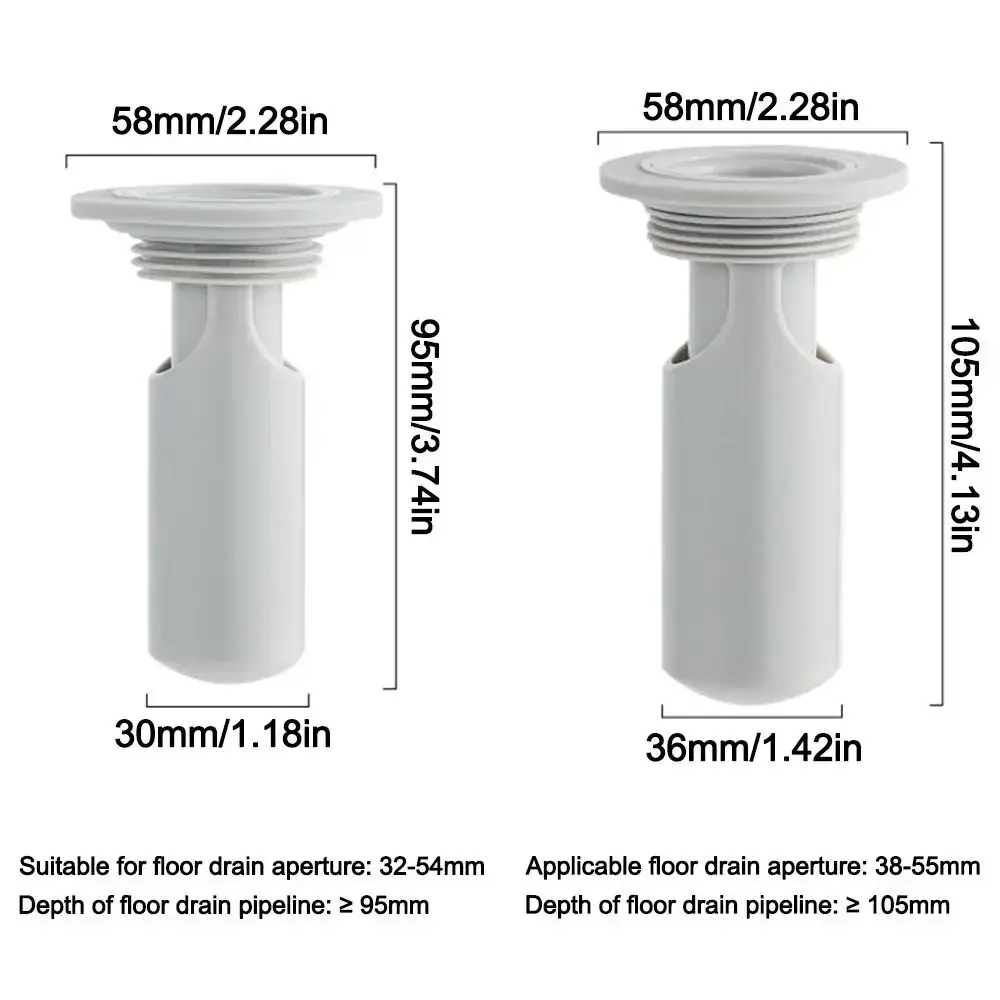 Anti-odor Shower Floor Drain Core Insect-proof Rapid Drainage Sink Drain Stopper Anti-clogging Drain Filter Plug