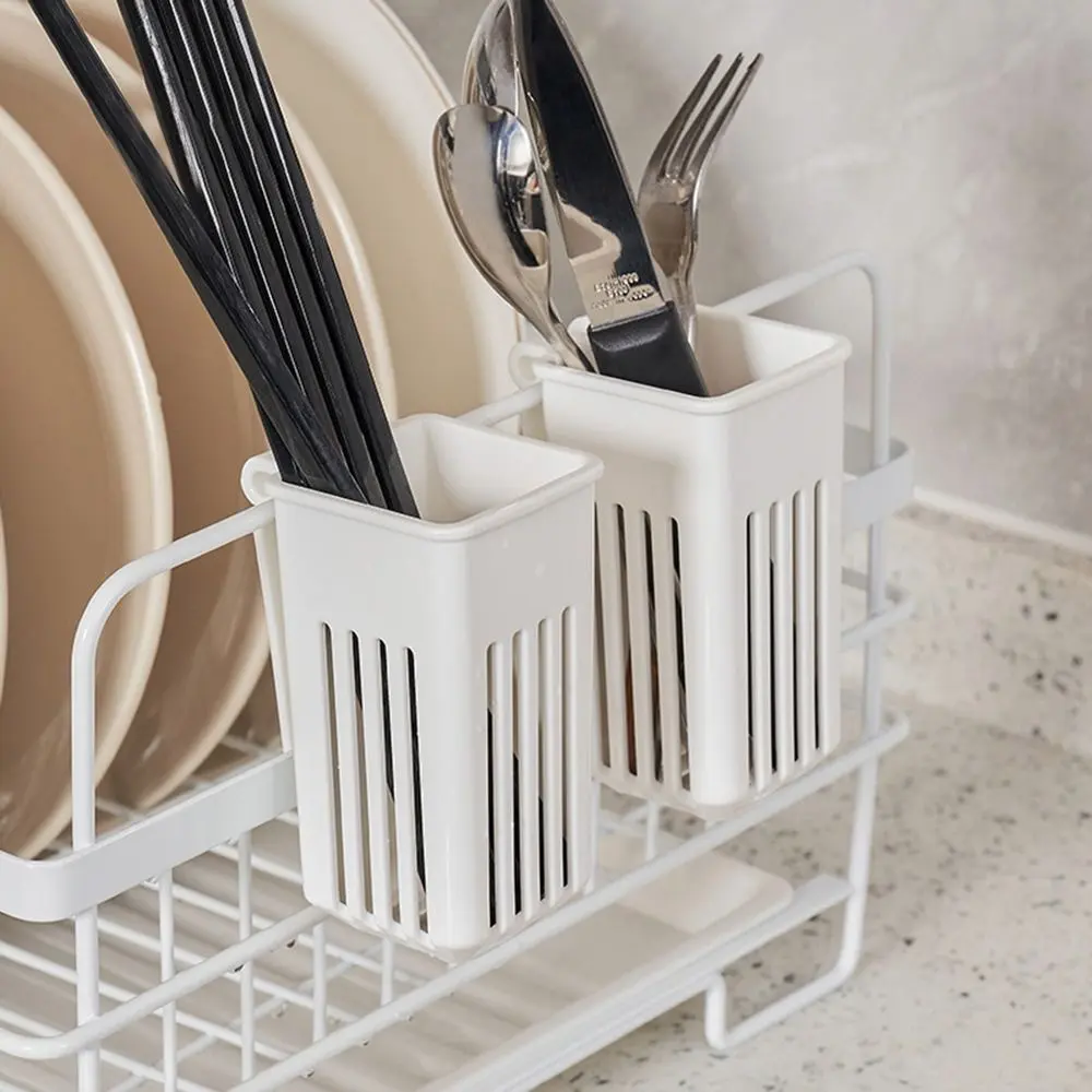 Multifunctional Kitchen Chopsticks Holder Hanging Durable Tableware Holder Save Space Kitchen Organizer Tableware Storage Rack