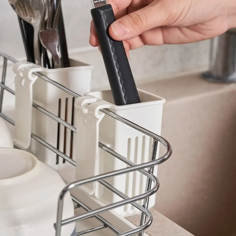 Multifunctional Kitchen Chopsticks Holder Hanging Durable Tableware Holder Save Space Kitchen Organizer Tableware Storage Rack