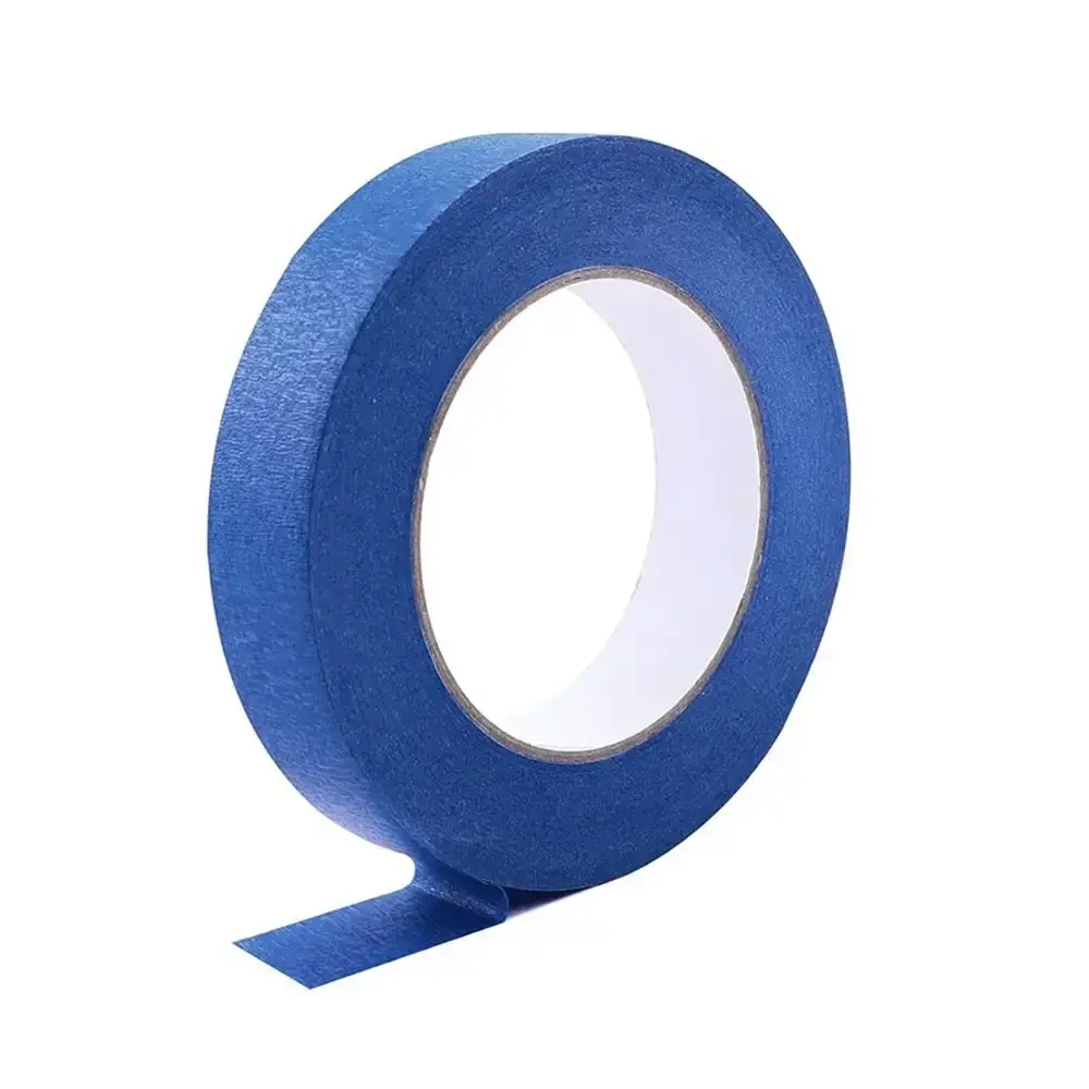 DIY Craft Multi Size Blue Painters Tape Blue Temperature Resistance Painting Masking Tape Car Decor Sticker Decor Craft