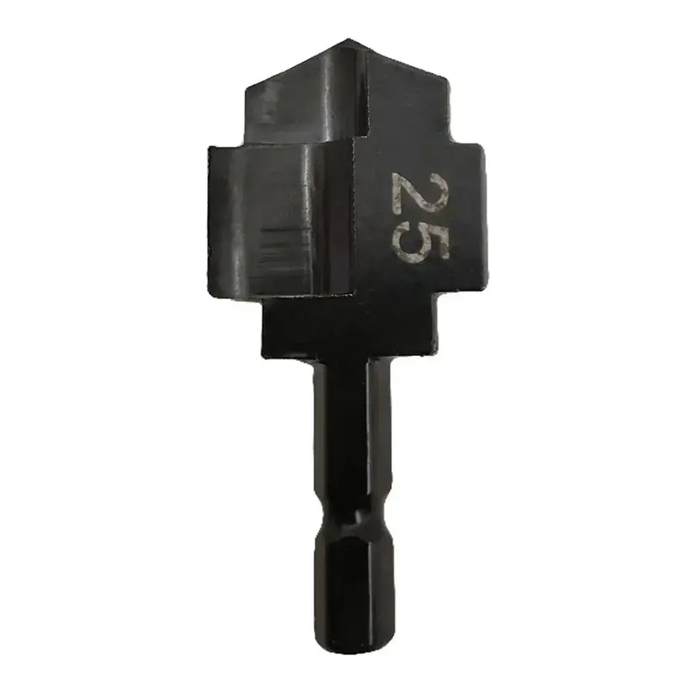1/3Pcs Water Pipe Expansion PPR Lifting Stepped Drill Bit Hexagon Shank For Plumber Repairing Step Drill 6.35mm