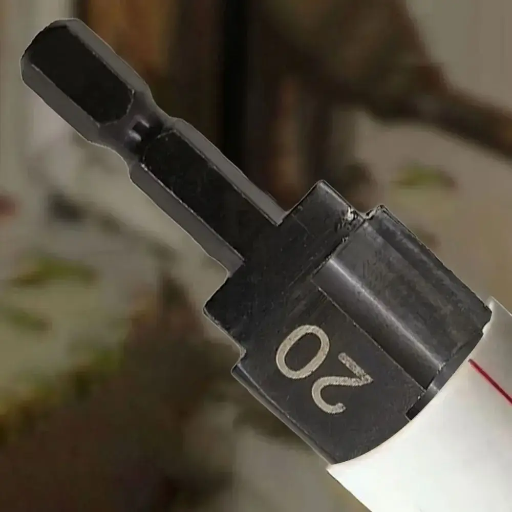 1/3Pcs Water Pipe Expansion PPR Lifting Stepped Drill Bit Hexagon Shank For Plumber Repairing Step Drill 6.35mm