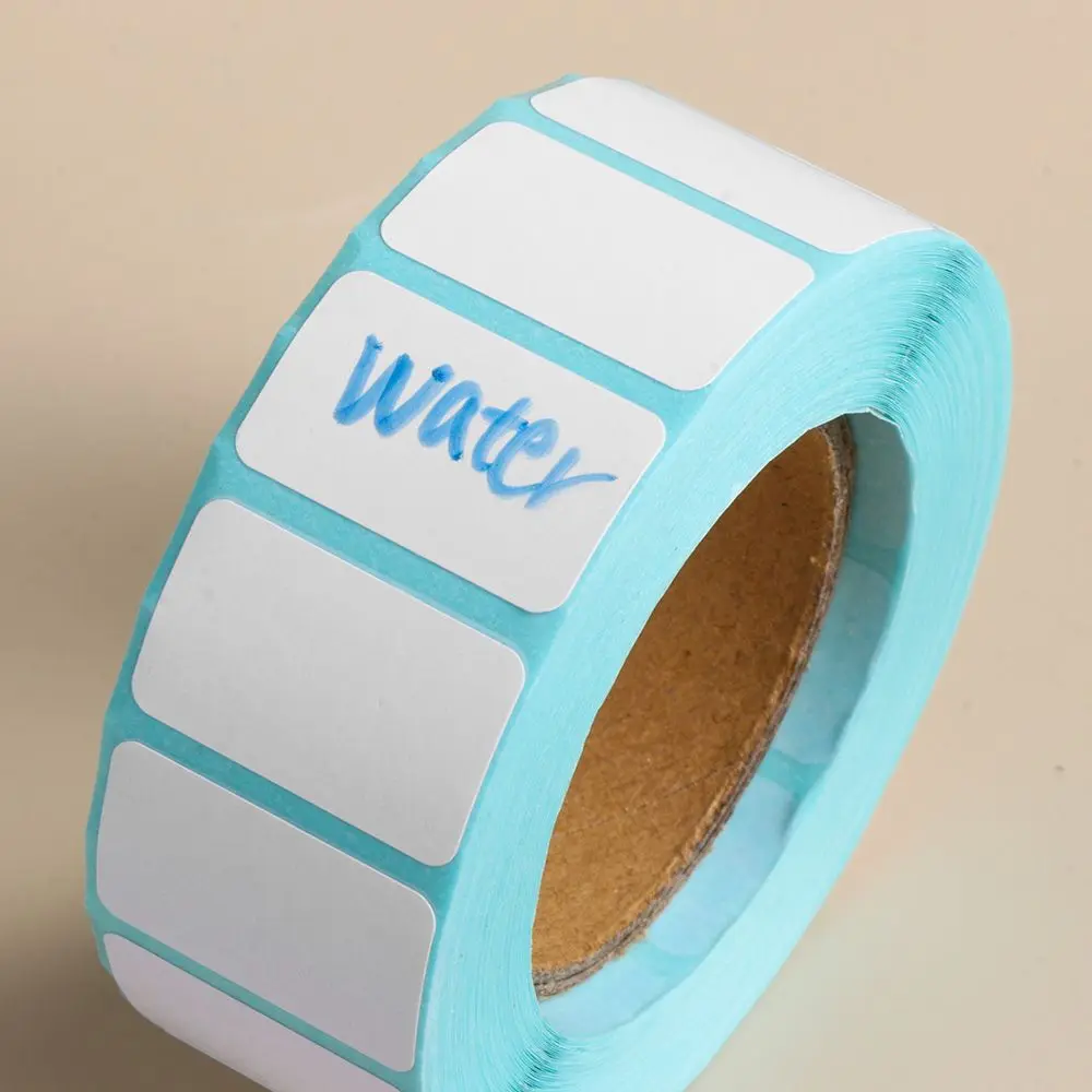 1000Pcs/Roll Adhesive Thermal Labels Sticker Paper Waterproof Supermarket Price Blank Tag Package Label Direct Print Paper