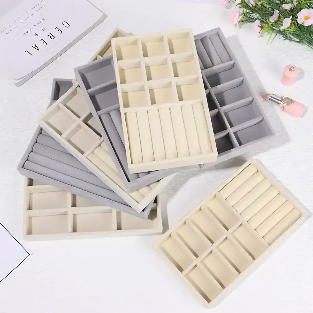 Organizer Fashion Travel Jewelry Tray Case Jewelry Accessory Bracelets Rings Storage Rotating Jewelry Box Earring Holder