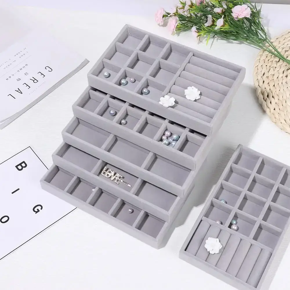 Organizer Fashion Travel Jewelry Tray Case Jewelry Accessory Bracelets Rings Storage Rotating Jewelry Box Earring Holder