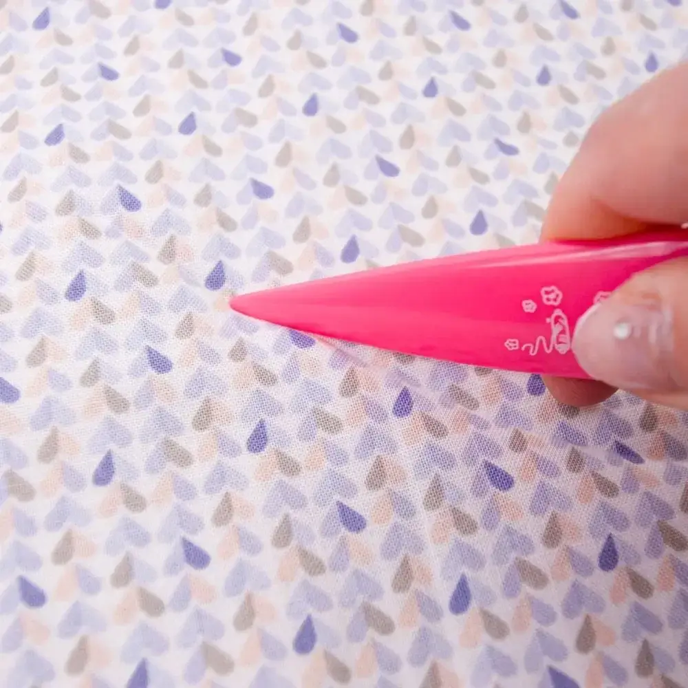 New 3-in-1 Tailor Fabric Markers Pink DIY Sewing Cloth Marker Lightweight Mini Sewing Edge Creases Tool Sewing Accessories