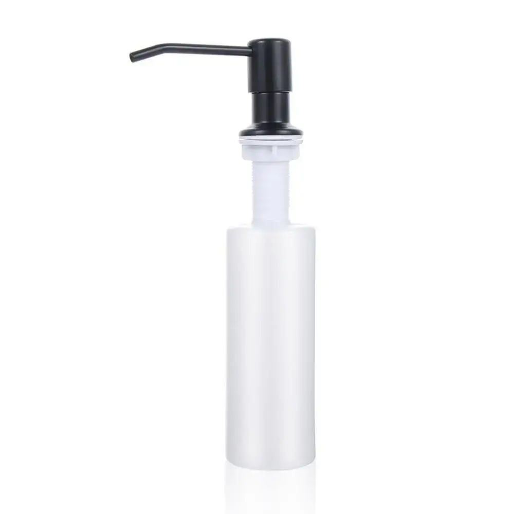 Pump Detergent Stainless Steel Bathroom Accessories Sink Soap Dispenser Lotion Storage Bottle Kitchen Supplies