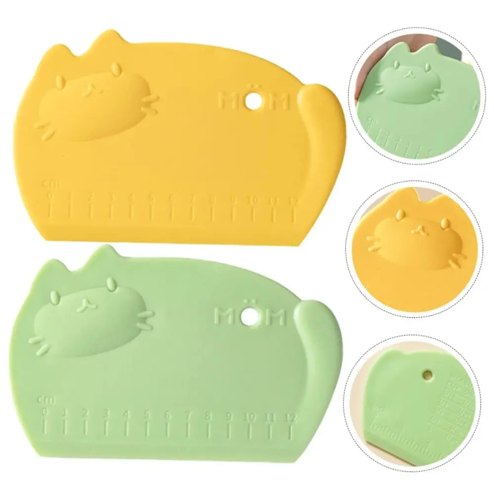 New Plastic Dough Scraper Anti-stick Multipurpose Scraper Chopper Cake Pancake Pizza Dough Cutter Kitchens Accessories