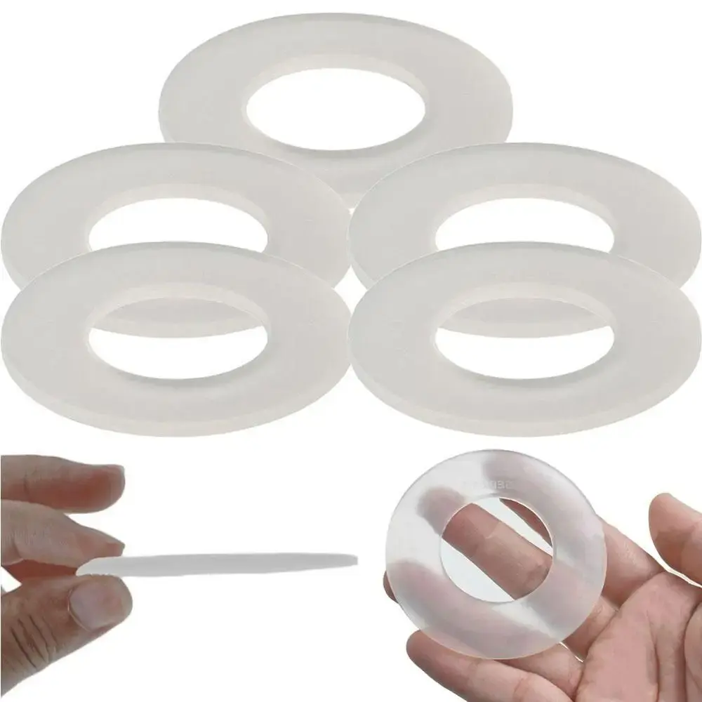 1/5Pcs Silicon Rubber Diaphragm Drain Valve Seal Washer Waterproof Gasket Toilet Tank Part Water Stop Seal Ring 816.418.00.1