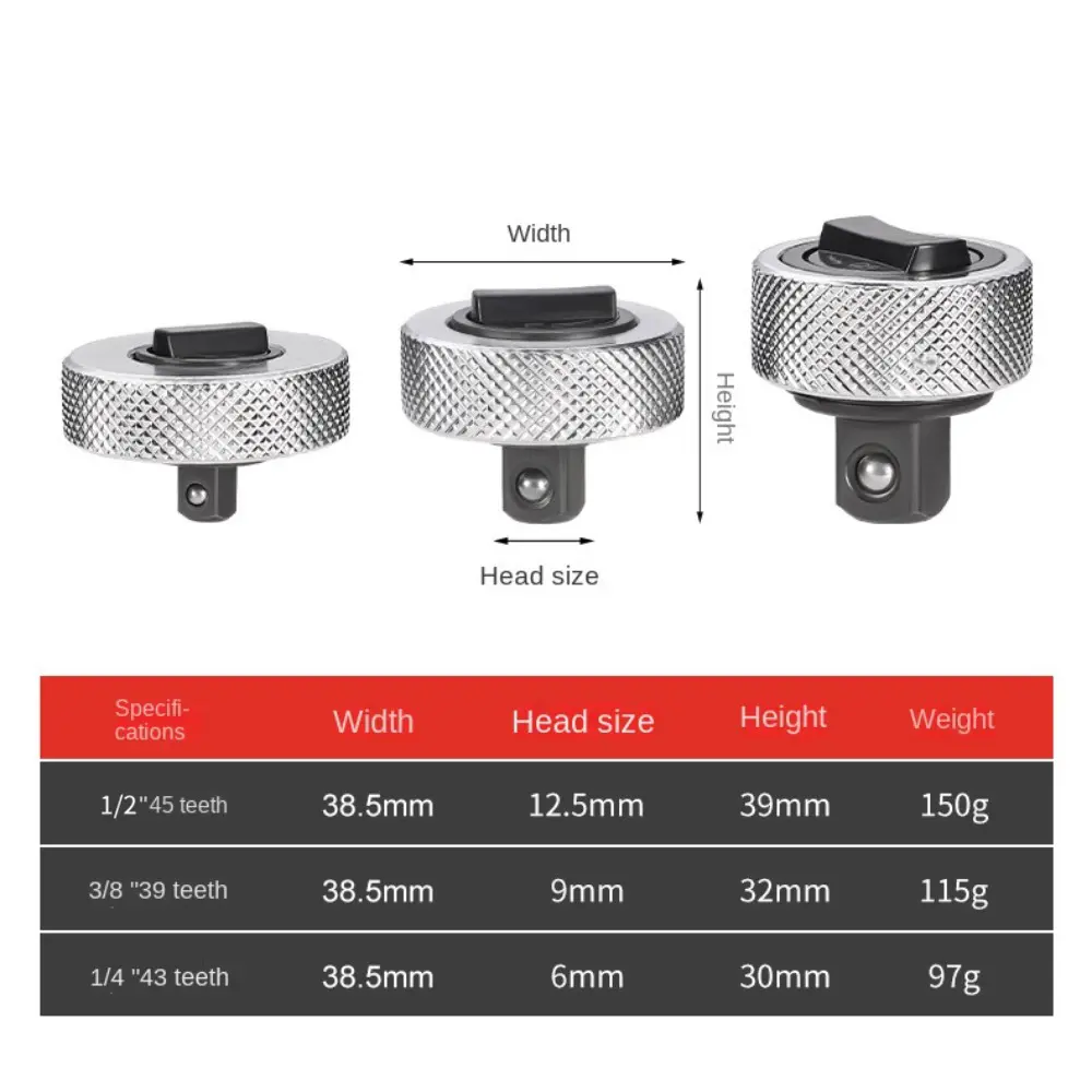 Mini Adjustable Ratchet Wrench Quick and Labor-saving Aluminum Alloy Small Portable Mini Ratchet Wrench