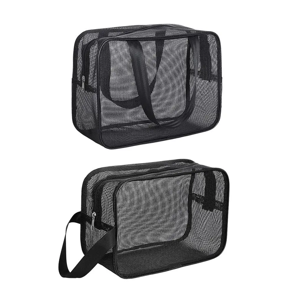 Quick Dry Easily Carry Tote Bag Beach Storage Bag Mesh Shower Mesh Shower Bag Quick Dry Shower