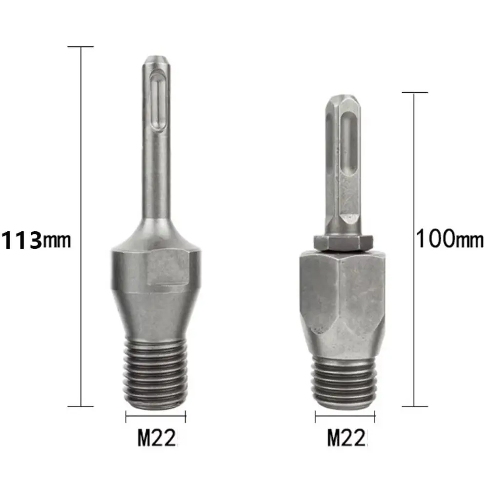 M22 Thread Diamond Core Bit Adapter Electric Hammer Drill Adapter Drill Bit Hole Saw Converter Tools Power Tool Accessories
