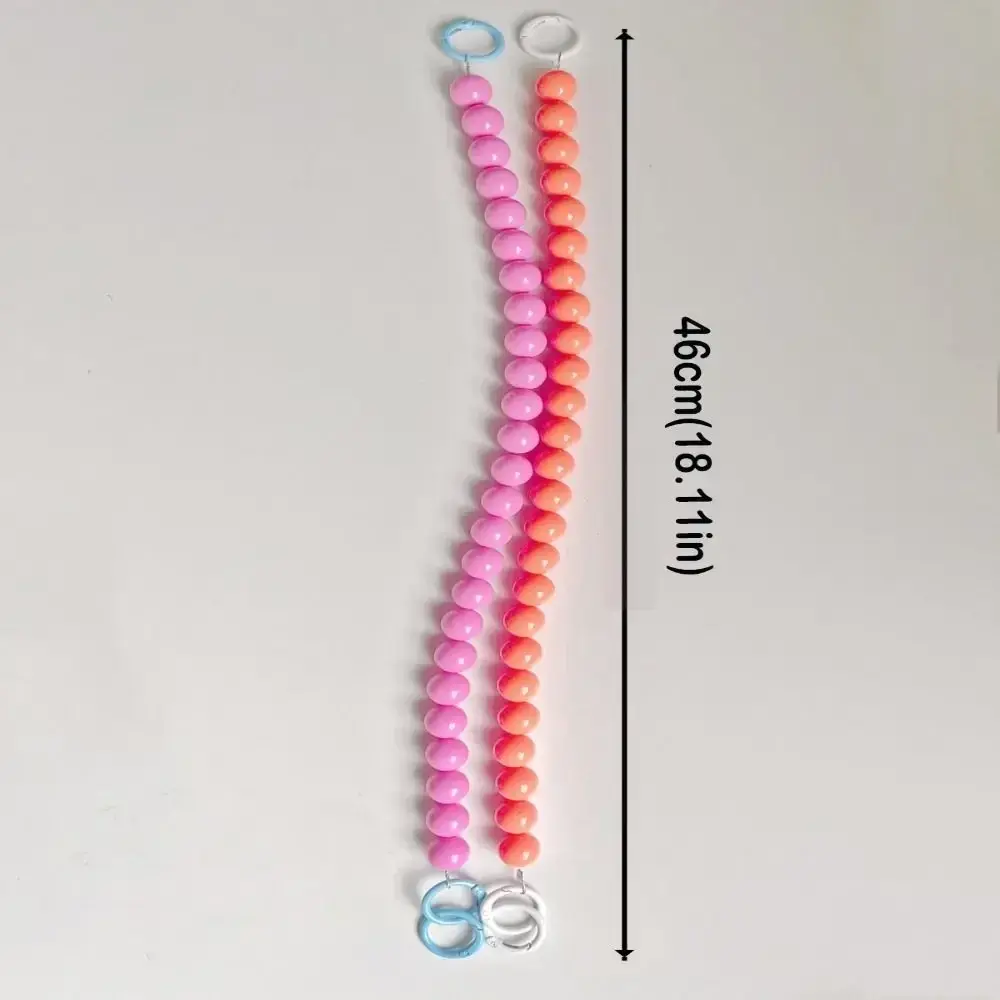 Dopamine Hanging Beaded Tissue Holder Wall Mount Non Punching Toilet Paper Roll Bracket Decoration Multifunctional
