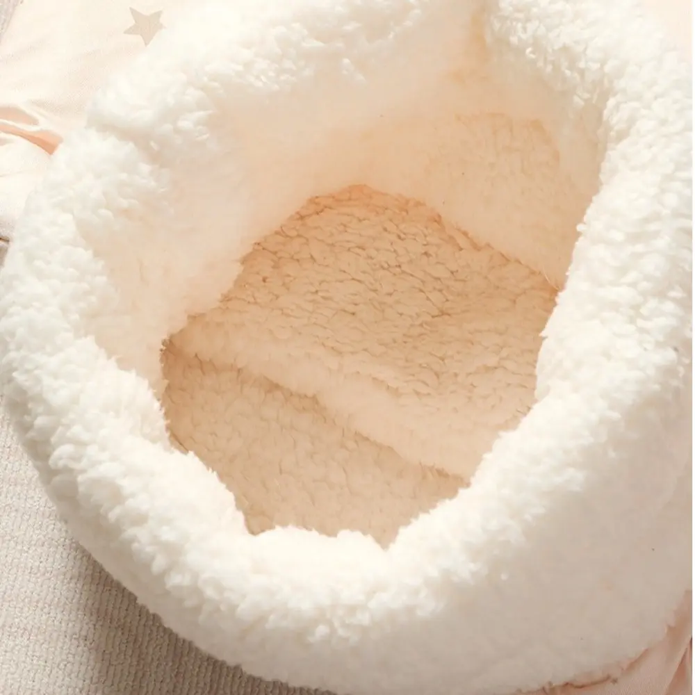 Warm Cat Sleeping BagSoft Cozy Cat Nest for Small Dogs Cats Thicken Plush Kitten Cat Sleeping Quilt Pet Supplies