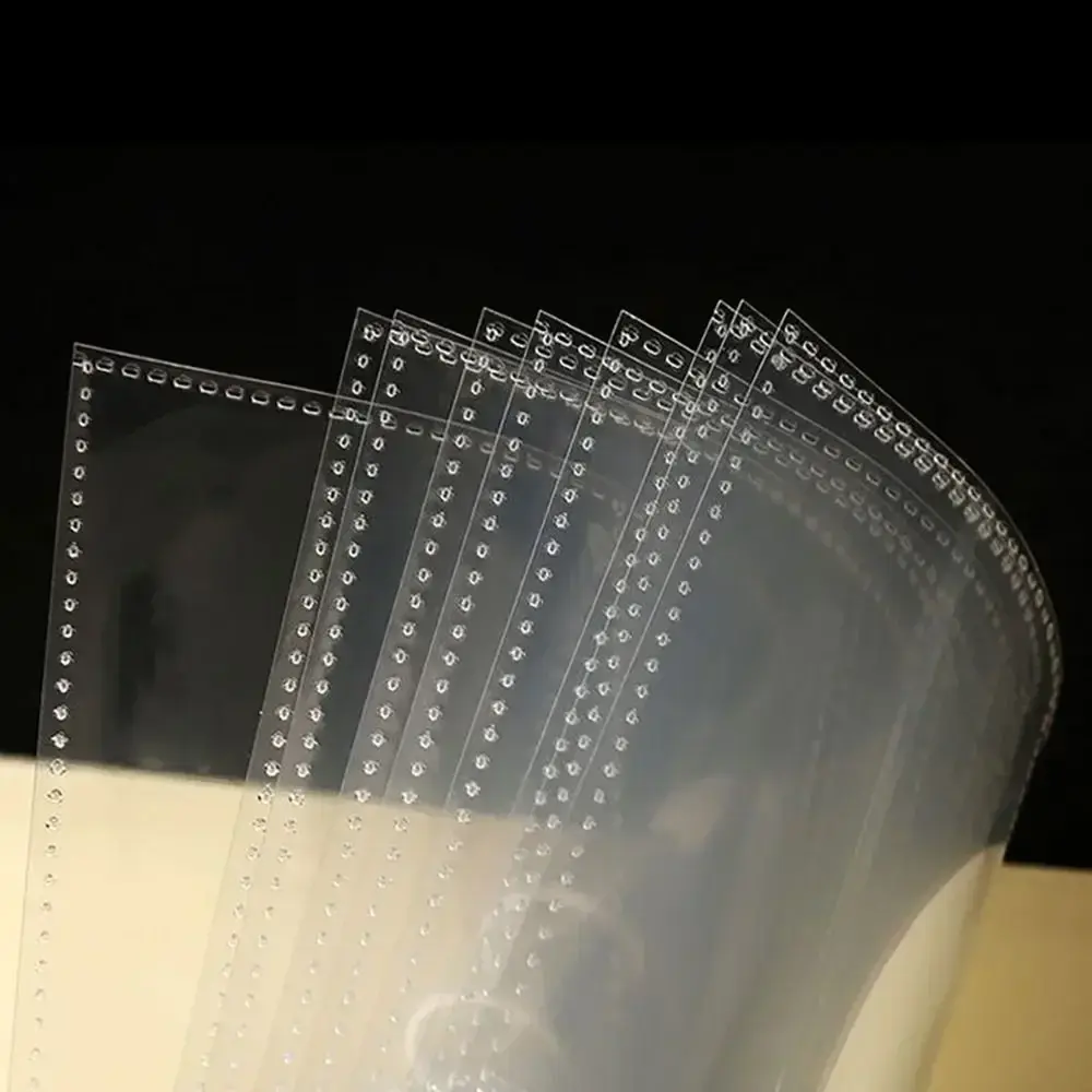 Multiple Pockets A4 Kpop Photocard Binder PP Transparent Photo Album Refill Pages DIY Card Stamp Die Jewelry Storage