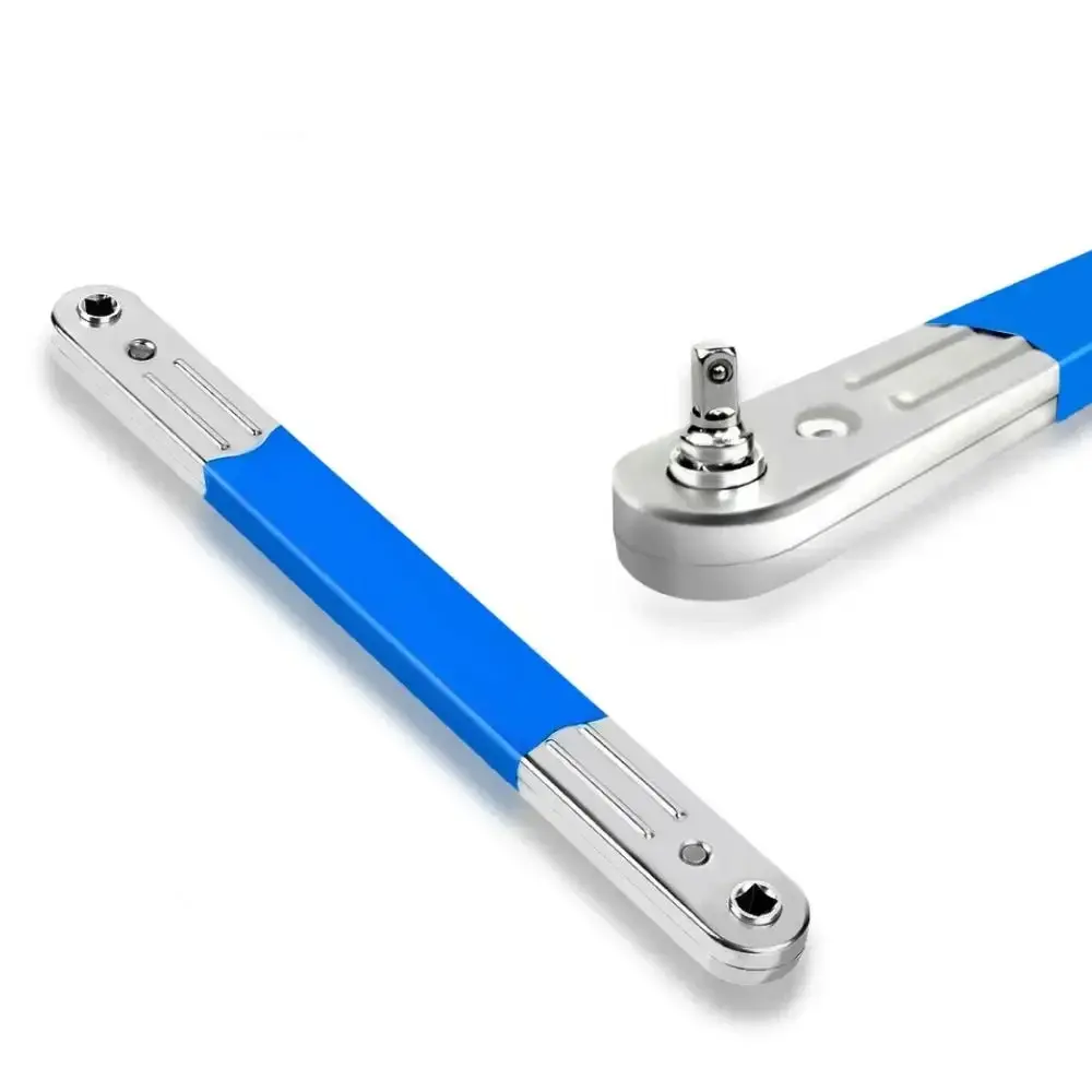 Steel Offset Extension wrench 360-degree Rotating Double Head Wrench Socket Multi-function Extender Ratchet Repair Tools Hone
