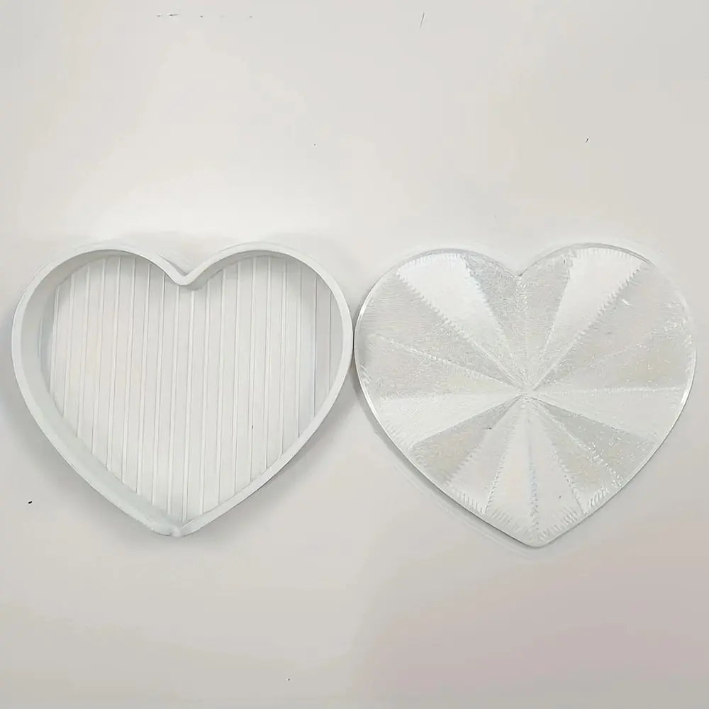 DIY Craft 3D Love Diamond Painting Tools Trays Heart-shaped Plastic Beads Sorting Storage Tray Multi-Color Beads Organizer