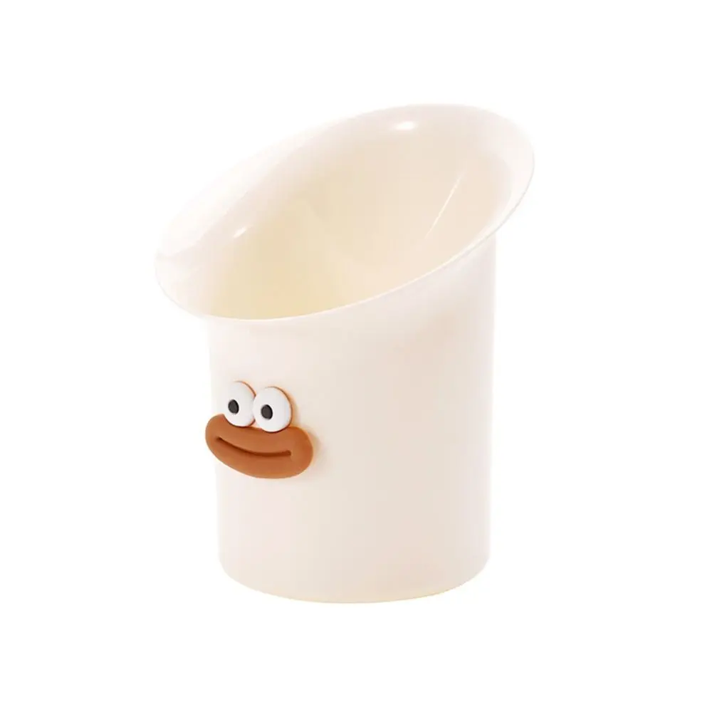 New Large Caliber Desktop Garbage Multifunctional with Stickers and Brush Desk Dustbin Container Can Trash Waste Workspace