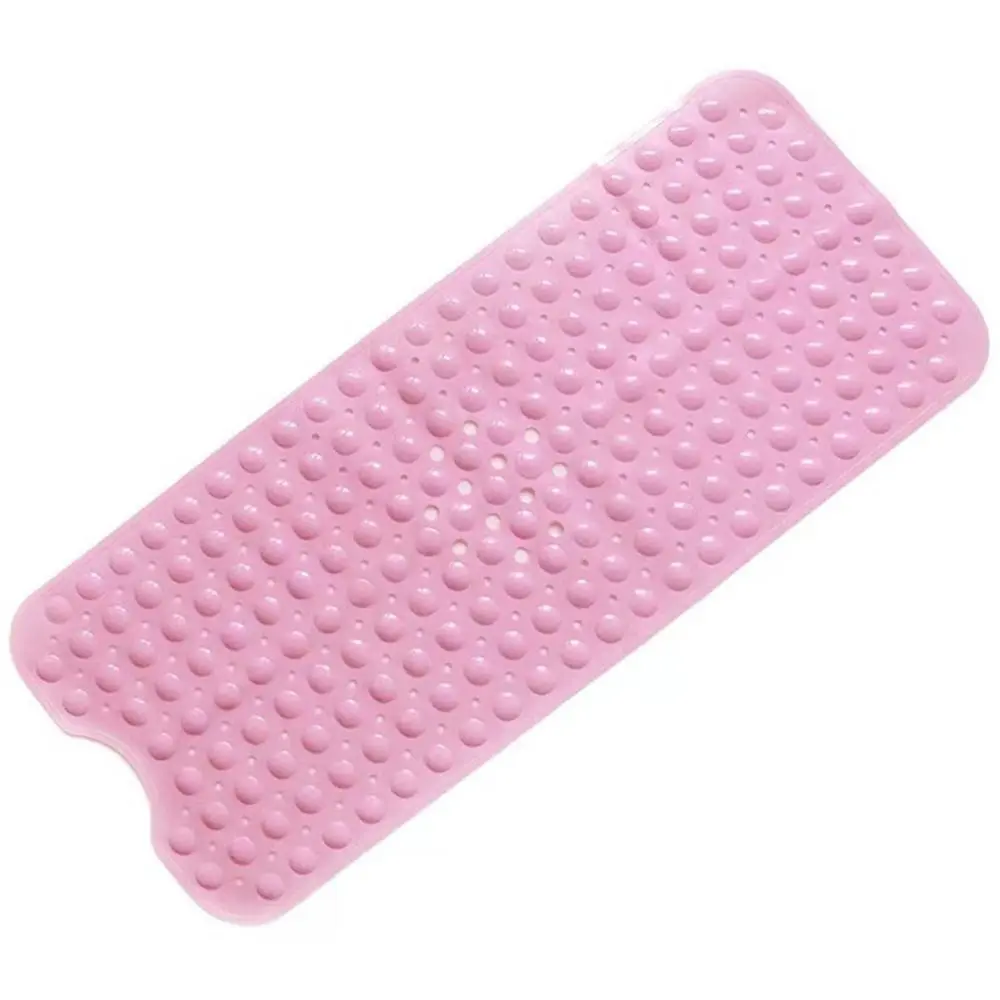 New Non-Slip Bathtub Mats with Drain Holes and Suction Cups with Machine Washable Extra Long Bath Mat BathMat for Bathroom