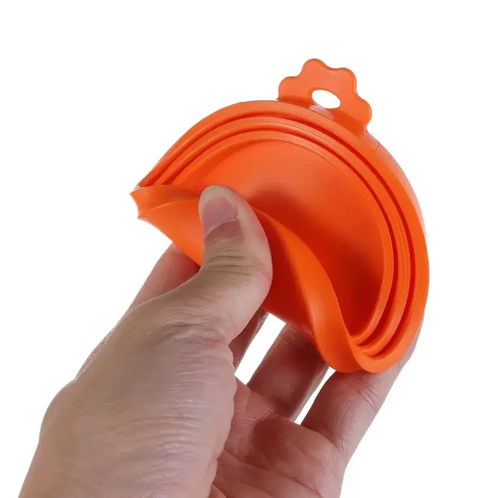 3 In 1 Silicone Canned Lid Sealed Feeders Food Can Lid for Dog Cat Storage Top Cap Reusable Cover Lid