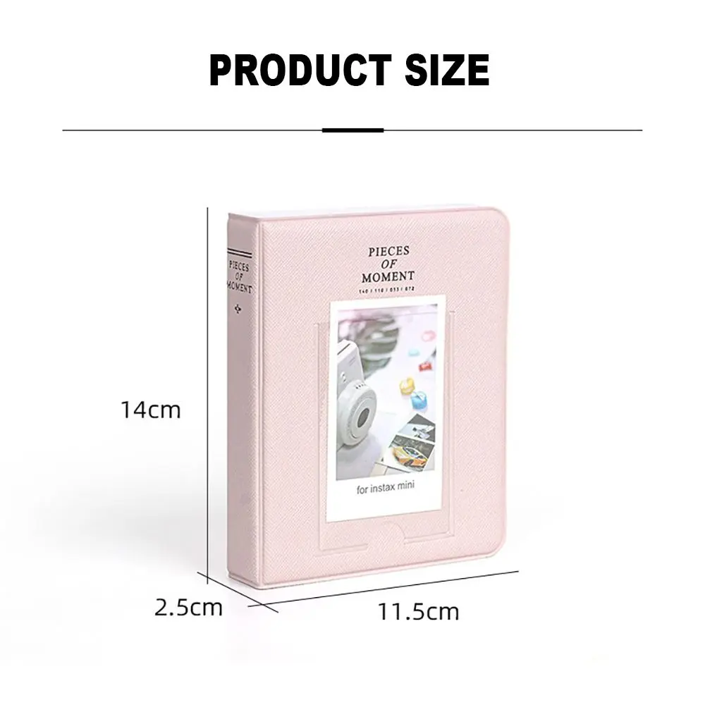 Cinema Tickets Instant Camera Photo Album Stamps Collection Book 3 inch Pictures Storage Case for Fujifilm Instax Mini 12/11/9