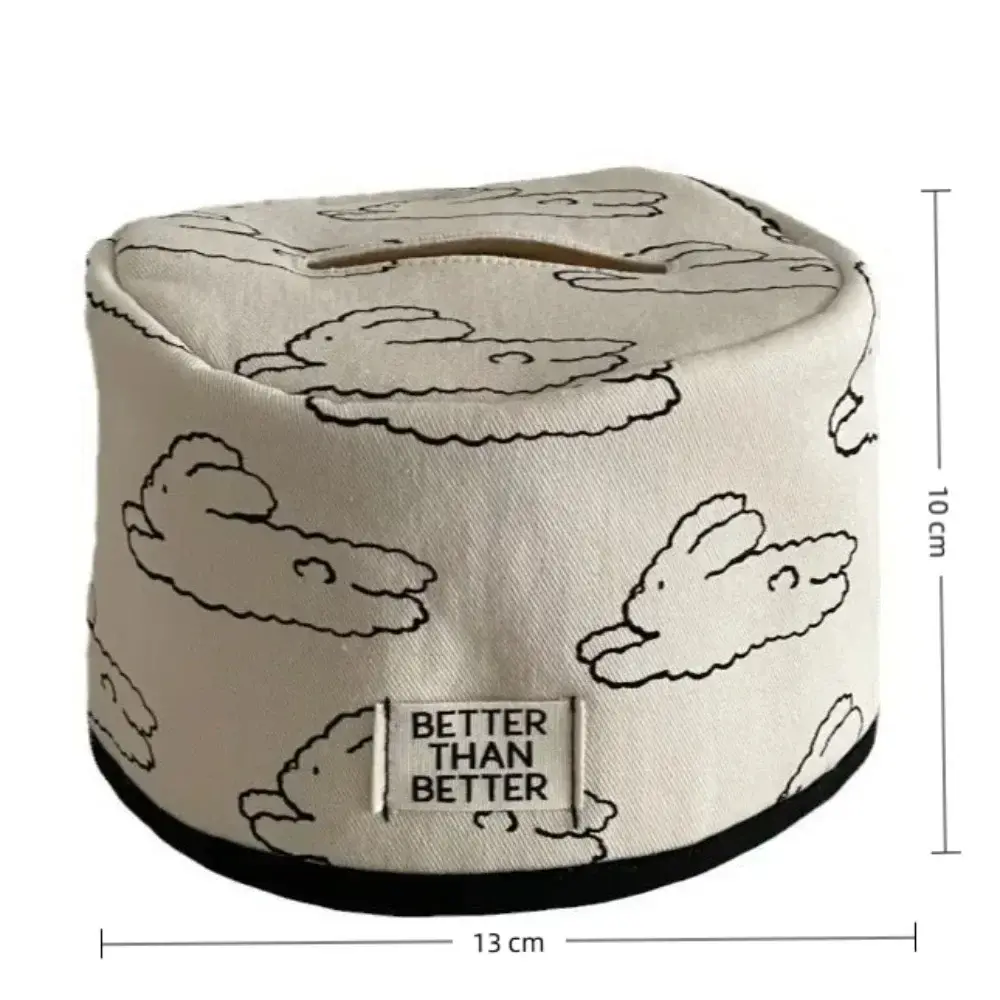 Bowknot Tissue Paper Storage Box Table Decor Space-saving Roll Paper Tissue Case Holder Tissue Storage Napkin Tissue Box Home