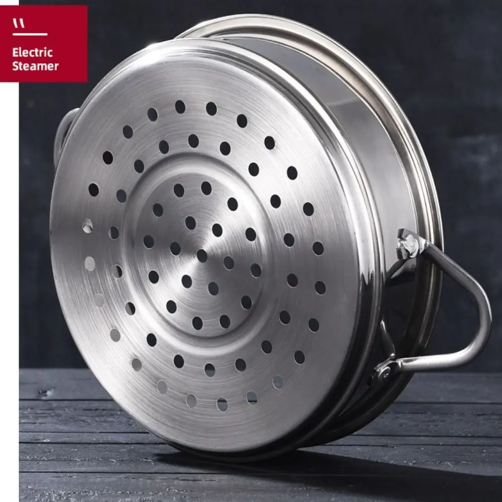 304 Stainless Steel Steamer Basket Thickened Thicken Strainer Food Steam Rack Safe Material Generic Pot Steaming Grid