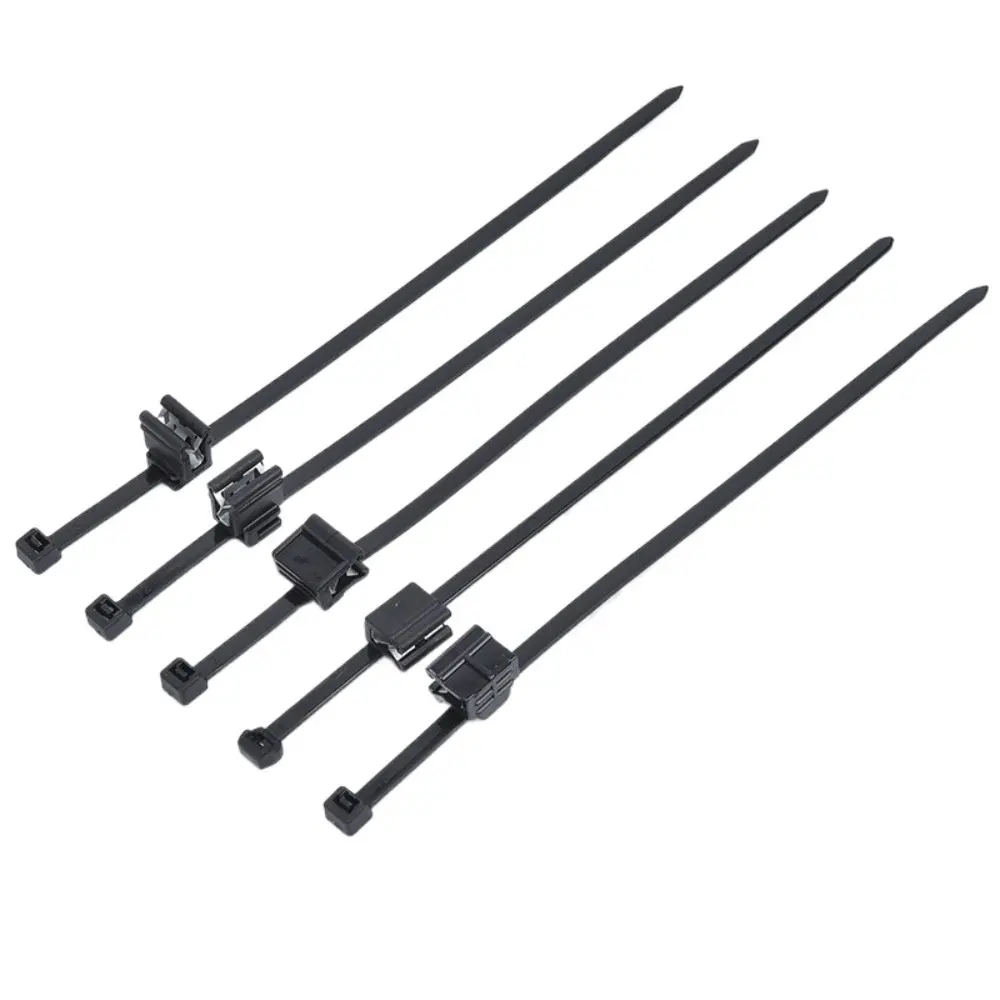20/50/100Pcs Nylon Cable Tie Buckle Universal Practical Fastening Rings Reusable 150*3.6mm Heavy Duty Nylon Zip Ties
