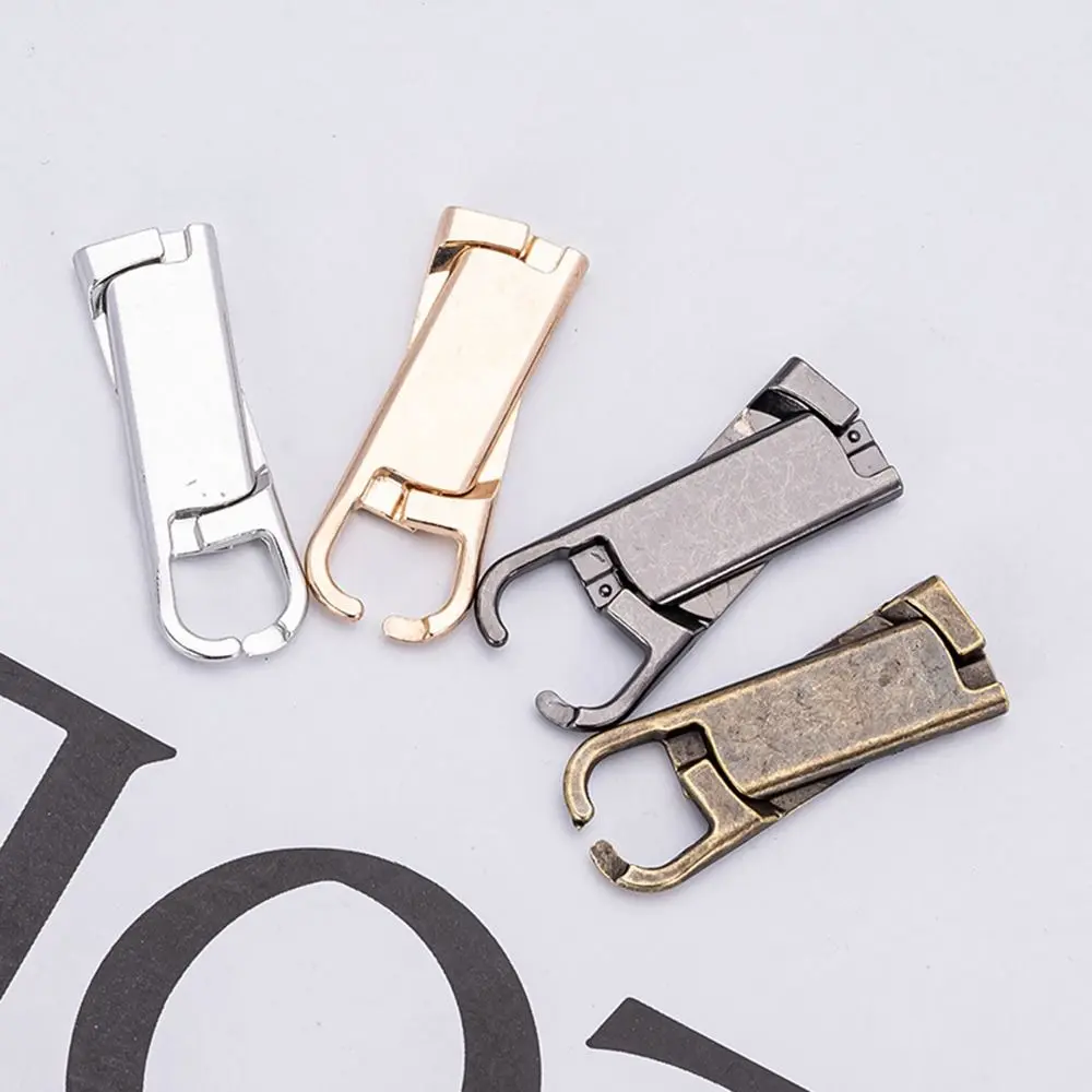 5Pcs Craft Detachable Zipper Puller Markers Removable Clothing Zip Fixer DIY Sewing Tool Replacement Zipper Slider Pull Puller