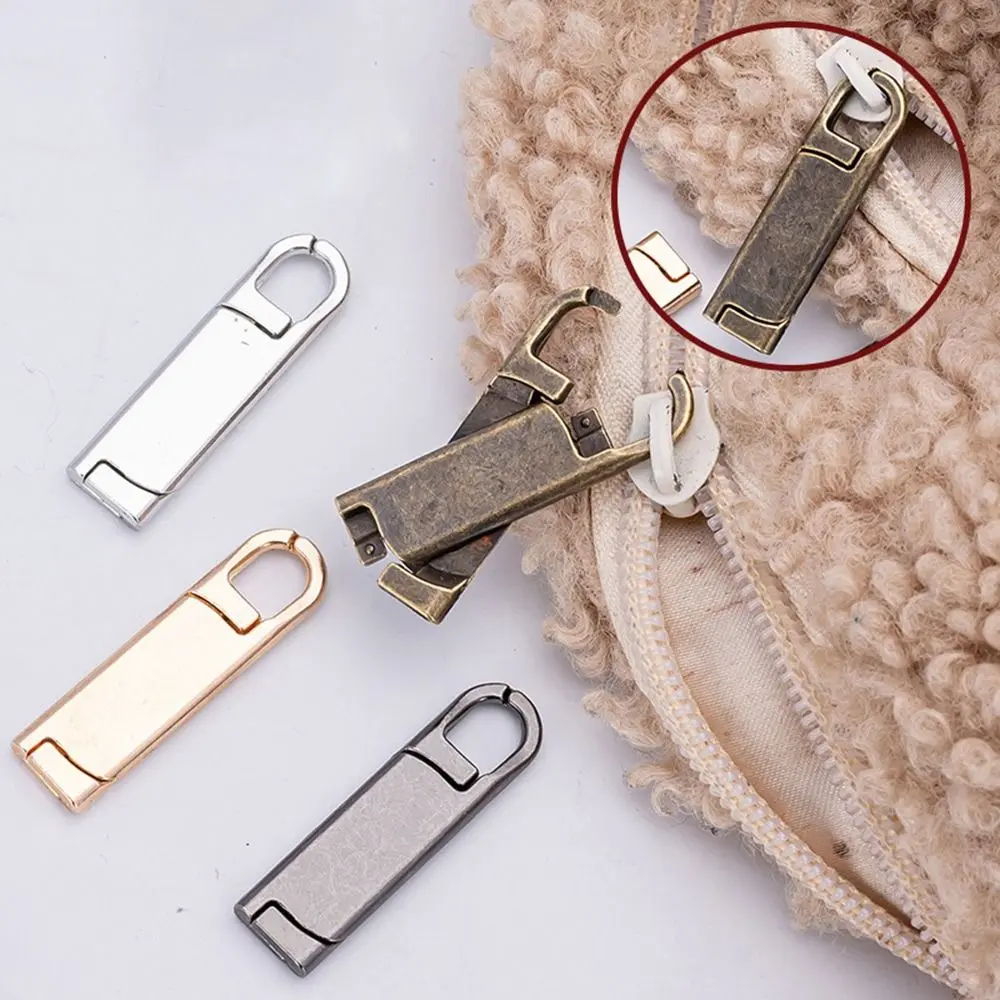 5Pcs Craft Detachable Zipper Puller Markers Removable Clothing Zip Fixer DIY Sewing Tool Replacement Zipper Slider Pull Puller