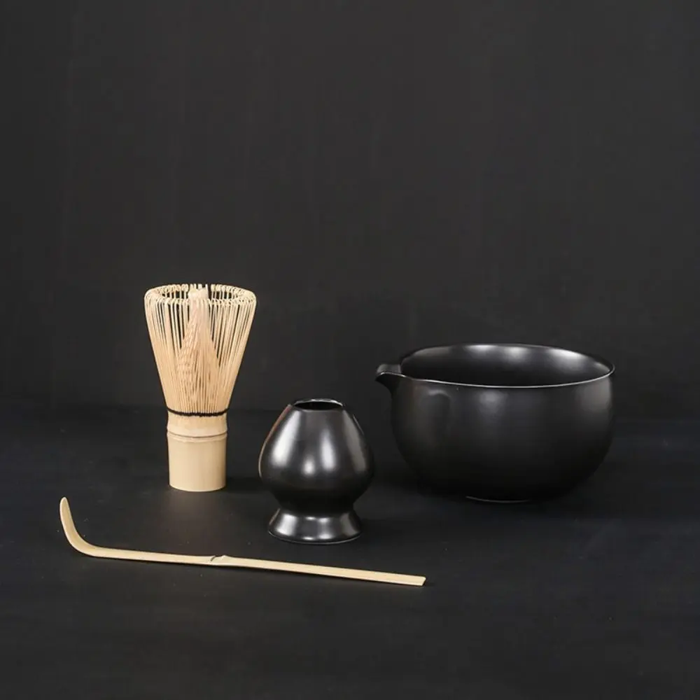 Ceramic Matcha Tea Set Large Capacity High Temperature Resistant Matcha Bowl Smooth Durable Tea Ceremony Tool Teaware